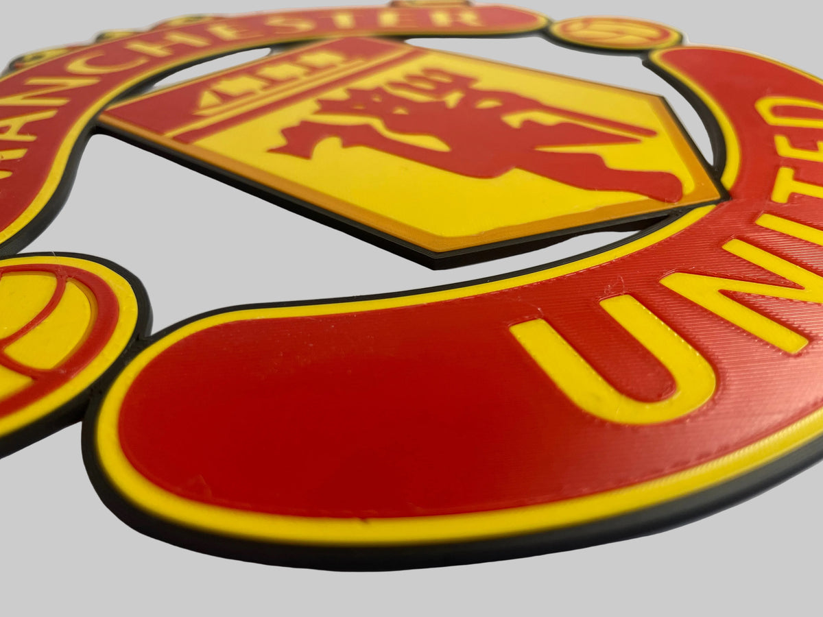 Manchester United badge 3D wall art