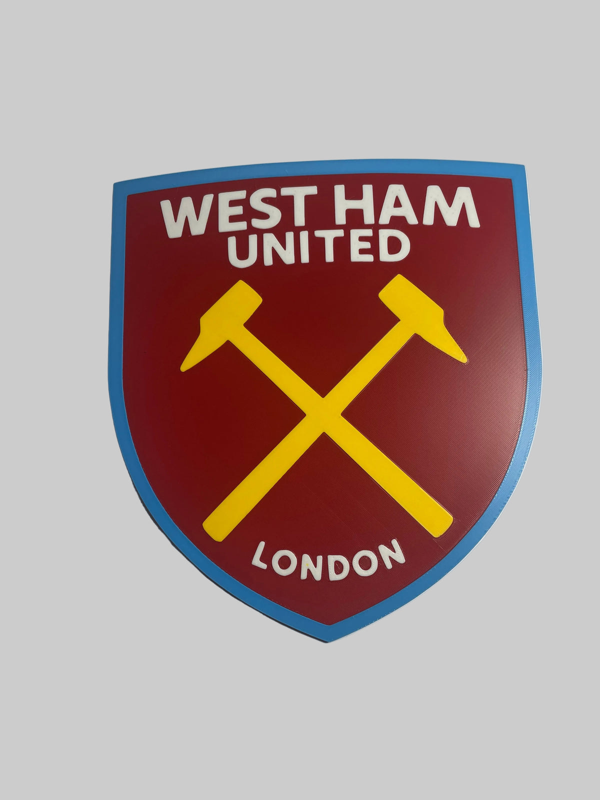West Ham United badge 3D wall art