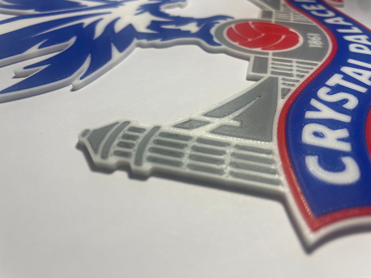 Crystal Palace badge 3D wall art