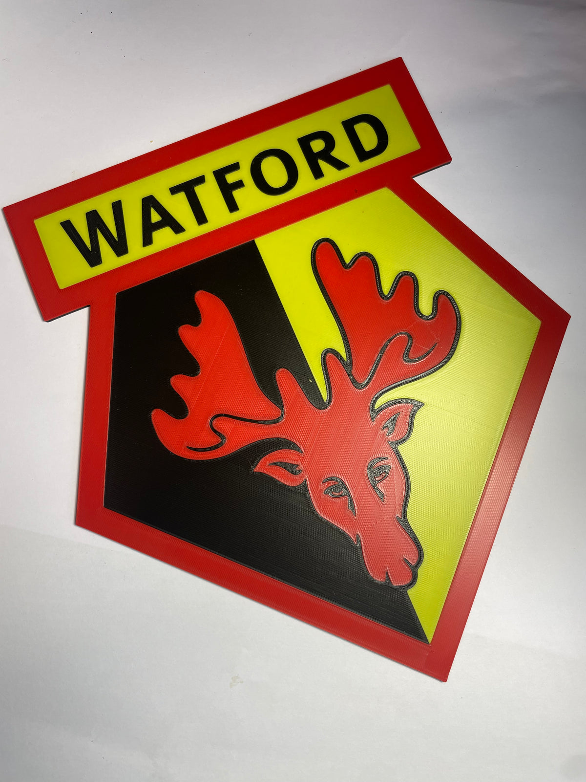 Watford badge 3D wall art
