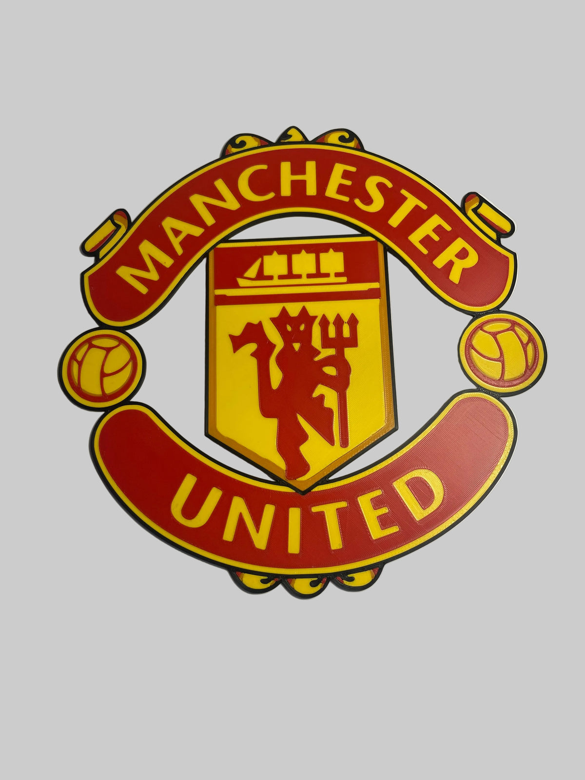 Manchester United badge 3D wall art