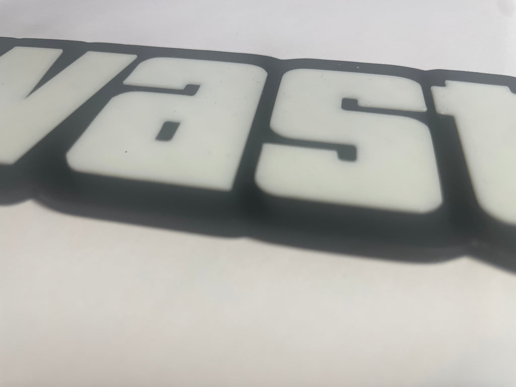 Grand Theft Auto Wasted logo 3D wall art