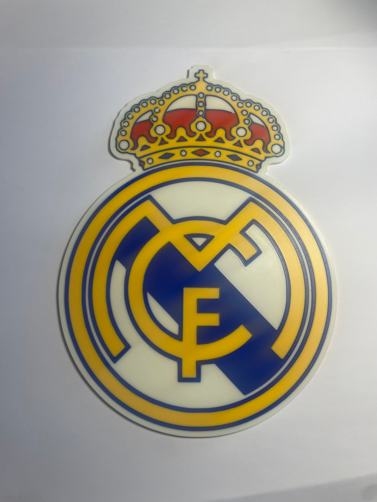Real Madrid badge 3D wall art