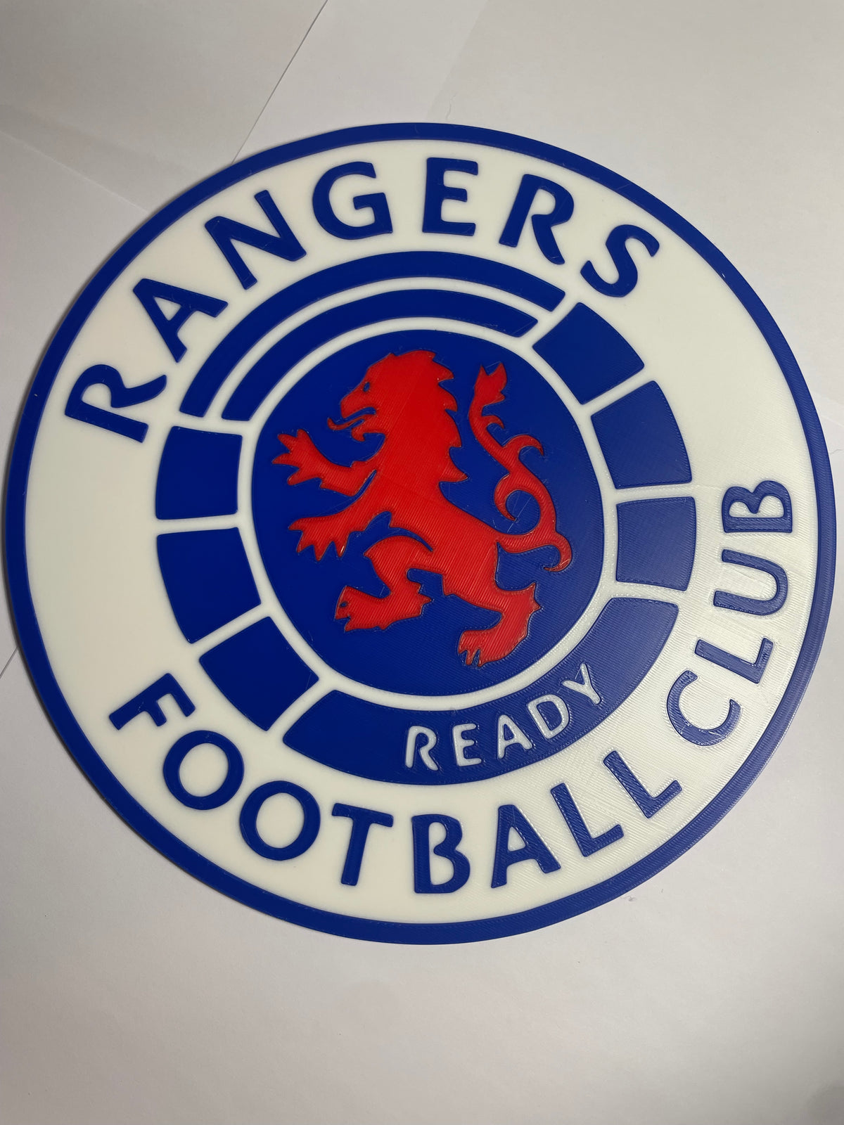 Rangers badge 3D wall art
