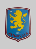 Aston Villa badge 3D wall art