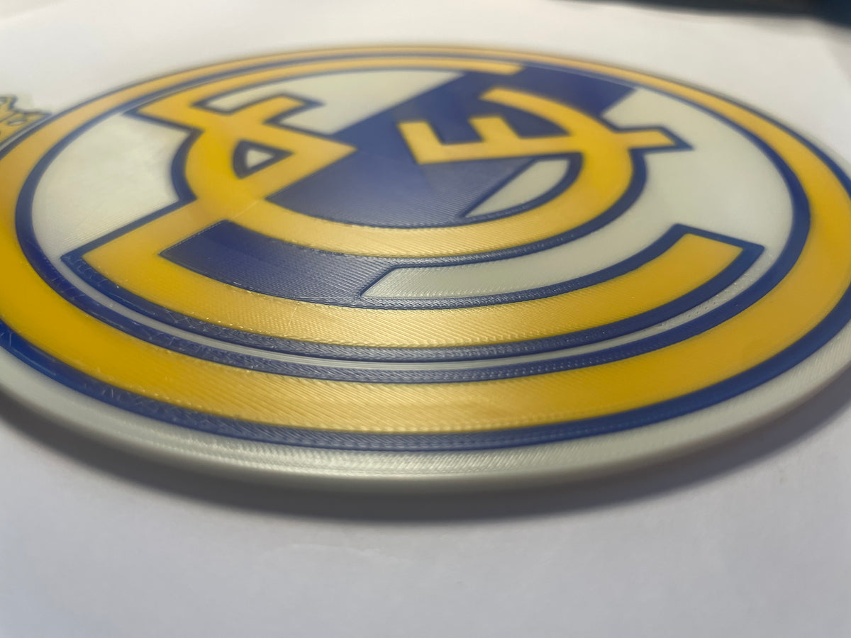 Real Madrid badge 3D wall art