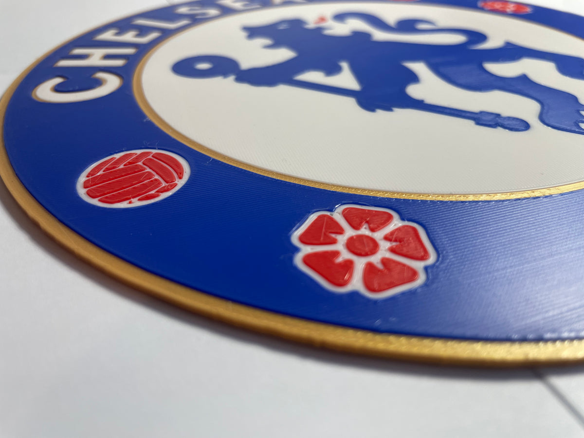 Chelsea badge 3D wall art