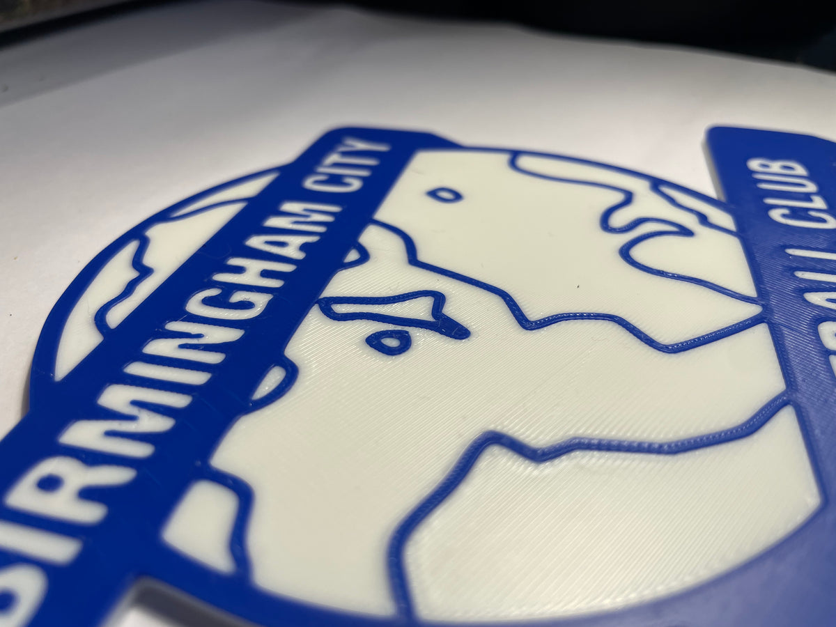 Birmingham badge 3D wall art