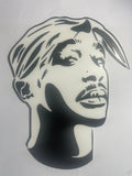 2pac Inspired Hip Hop Legends 3D Wall Art