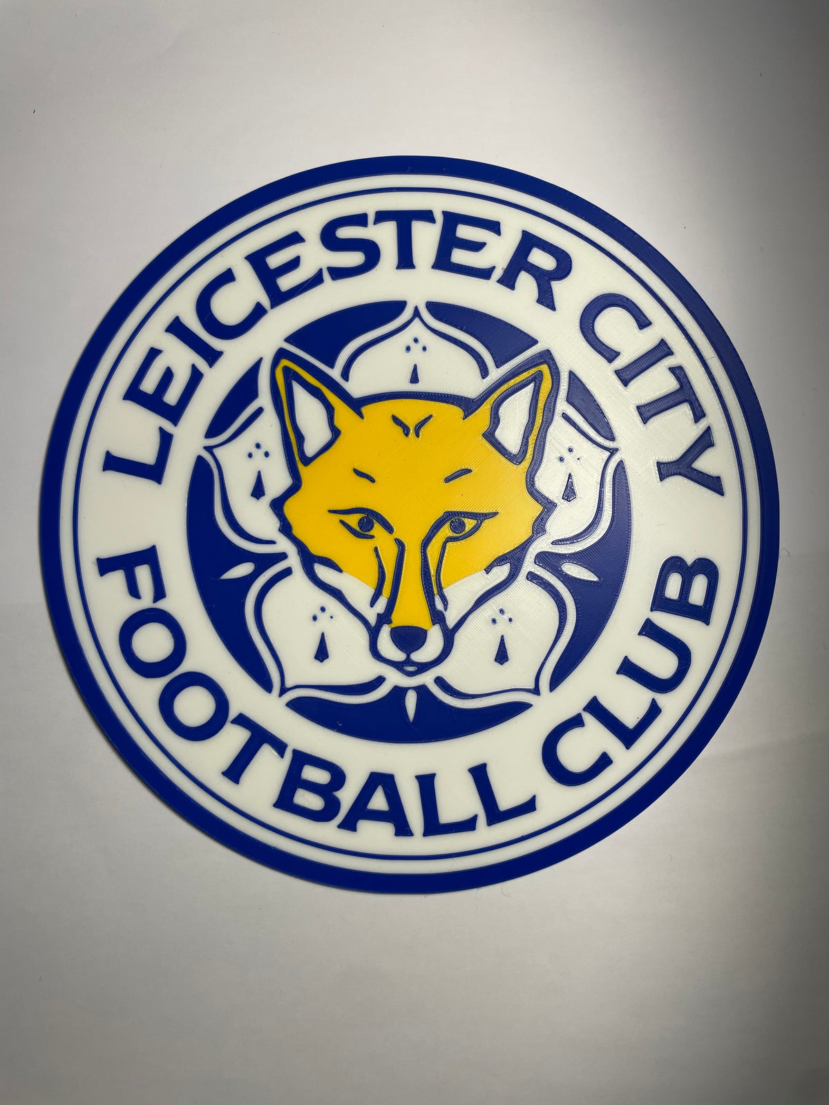 Leicester badge 3D wall art