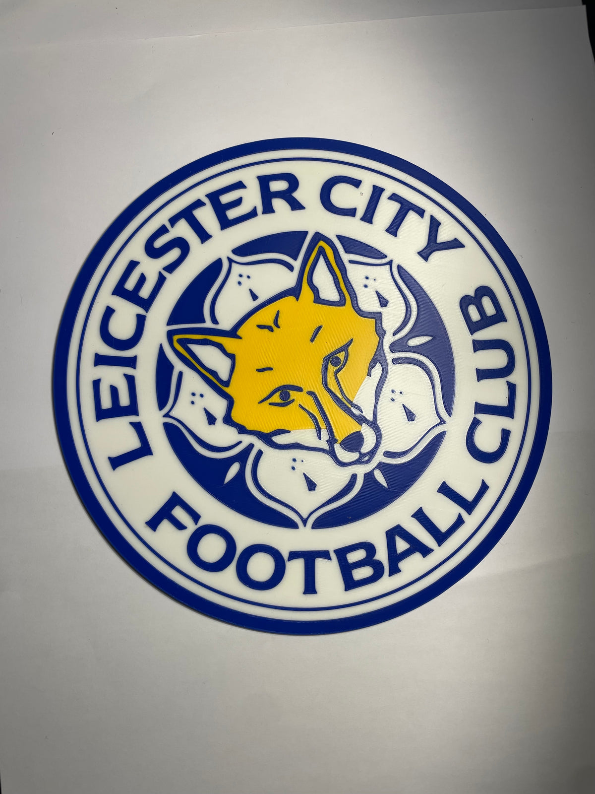 Leicester badge 3D wall art