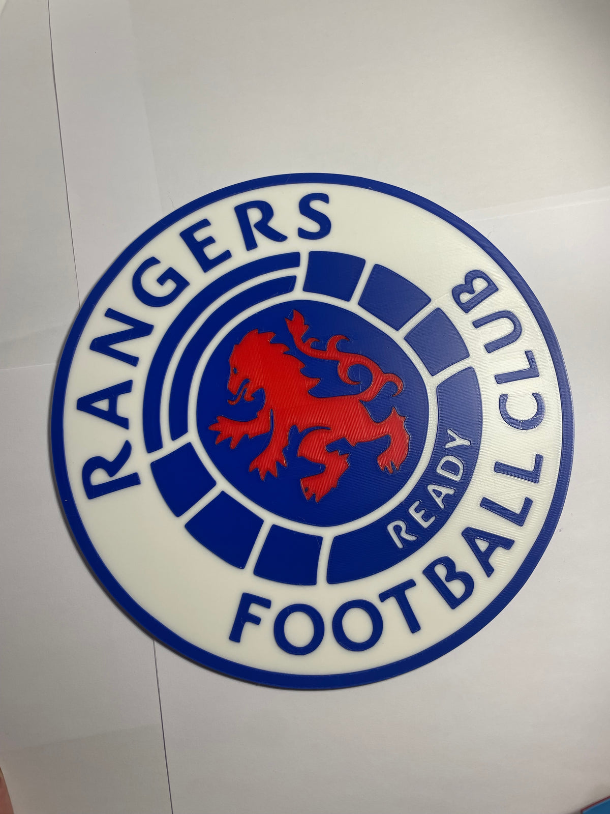 Rangers badge 3D wall art