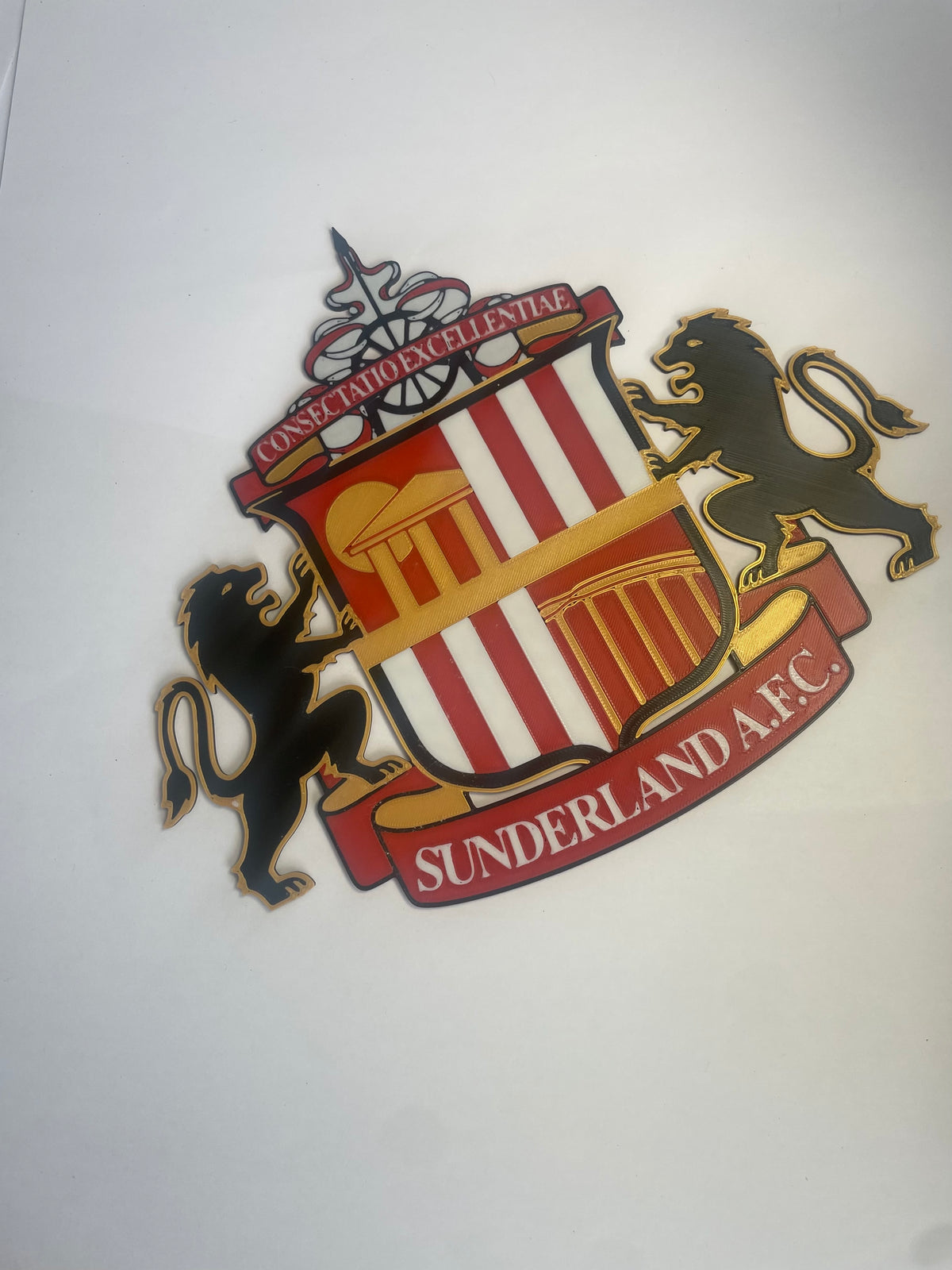 Sunderland badge 3D wall art