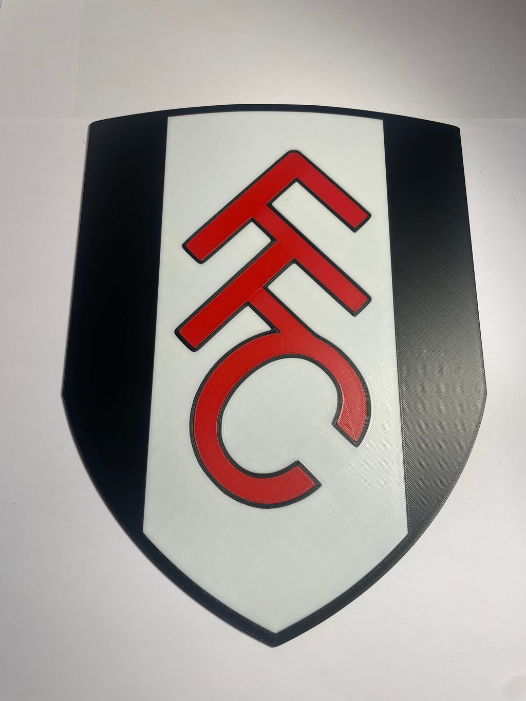 Fulham badge 3D wall art
