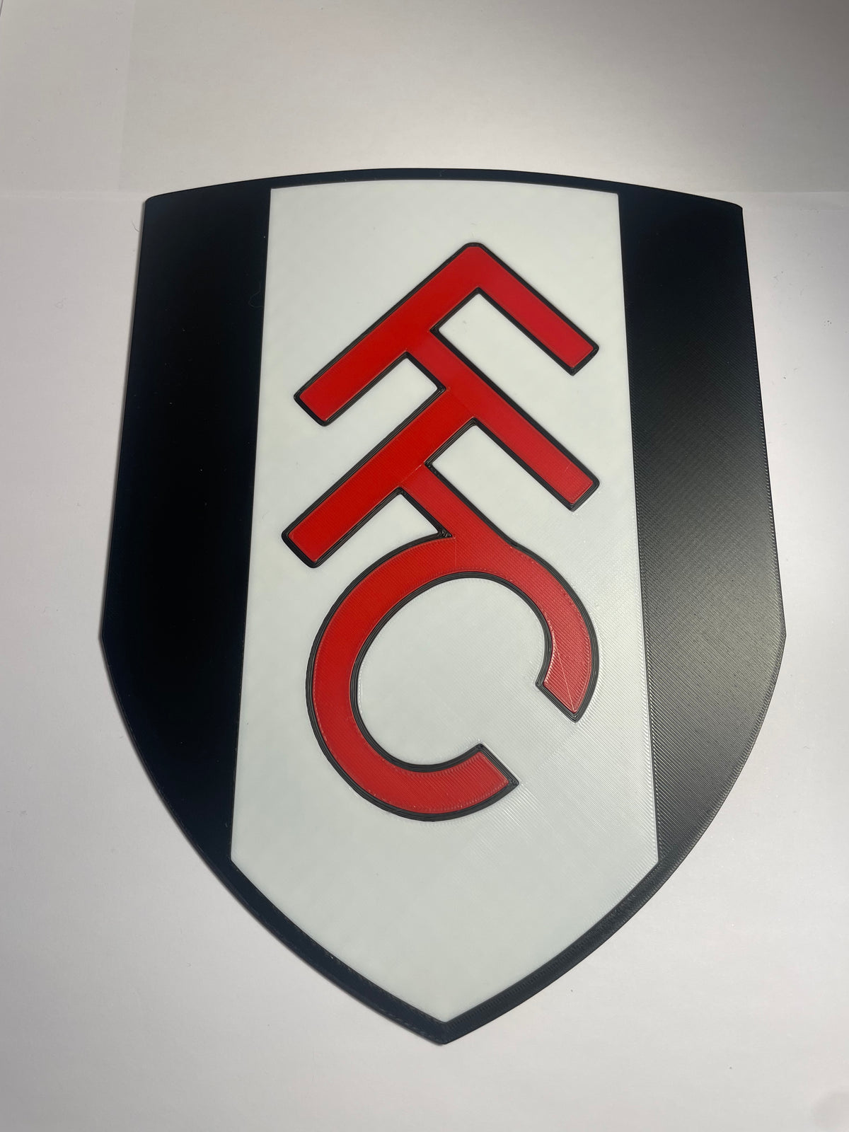 Fulham badge 3D wall art