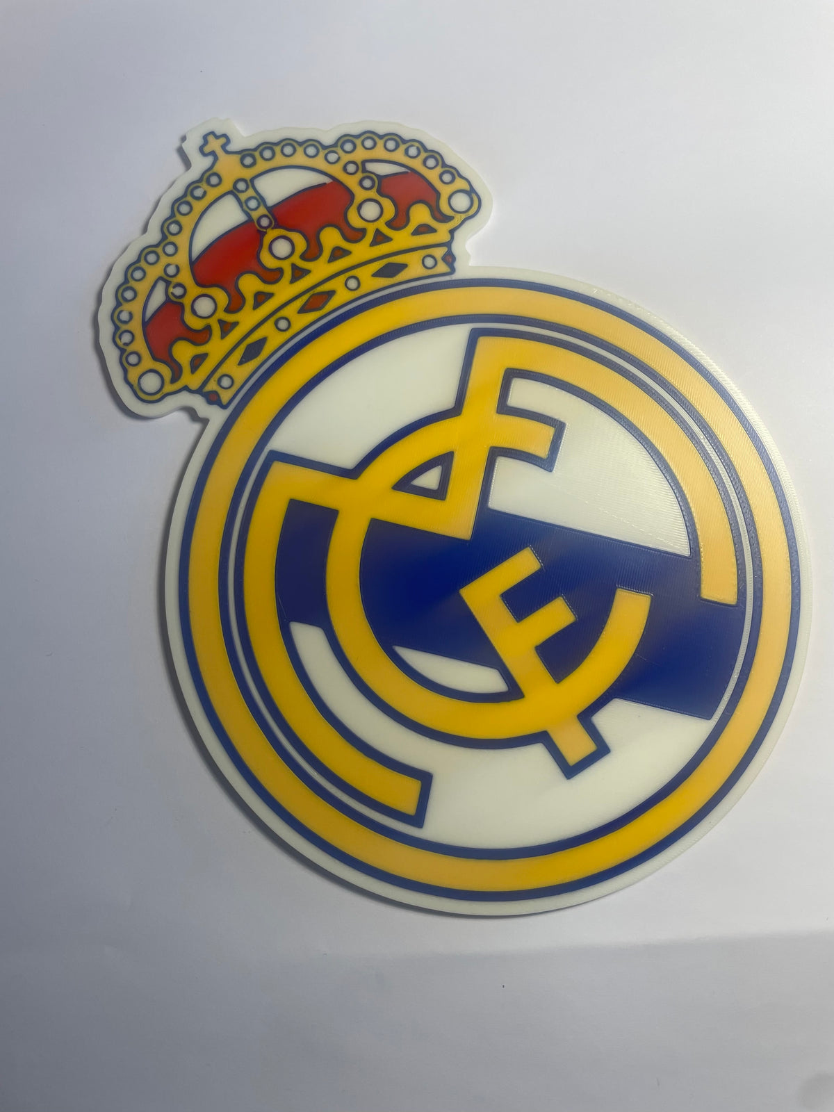 Real Madrid badge 3D wall art