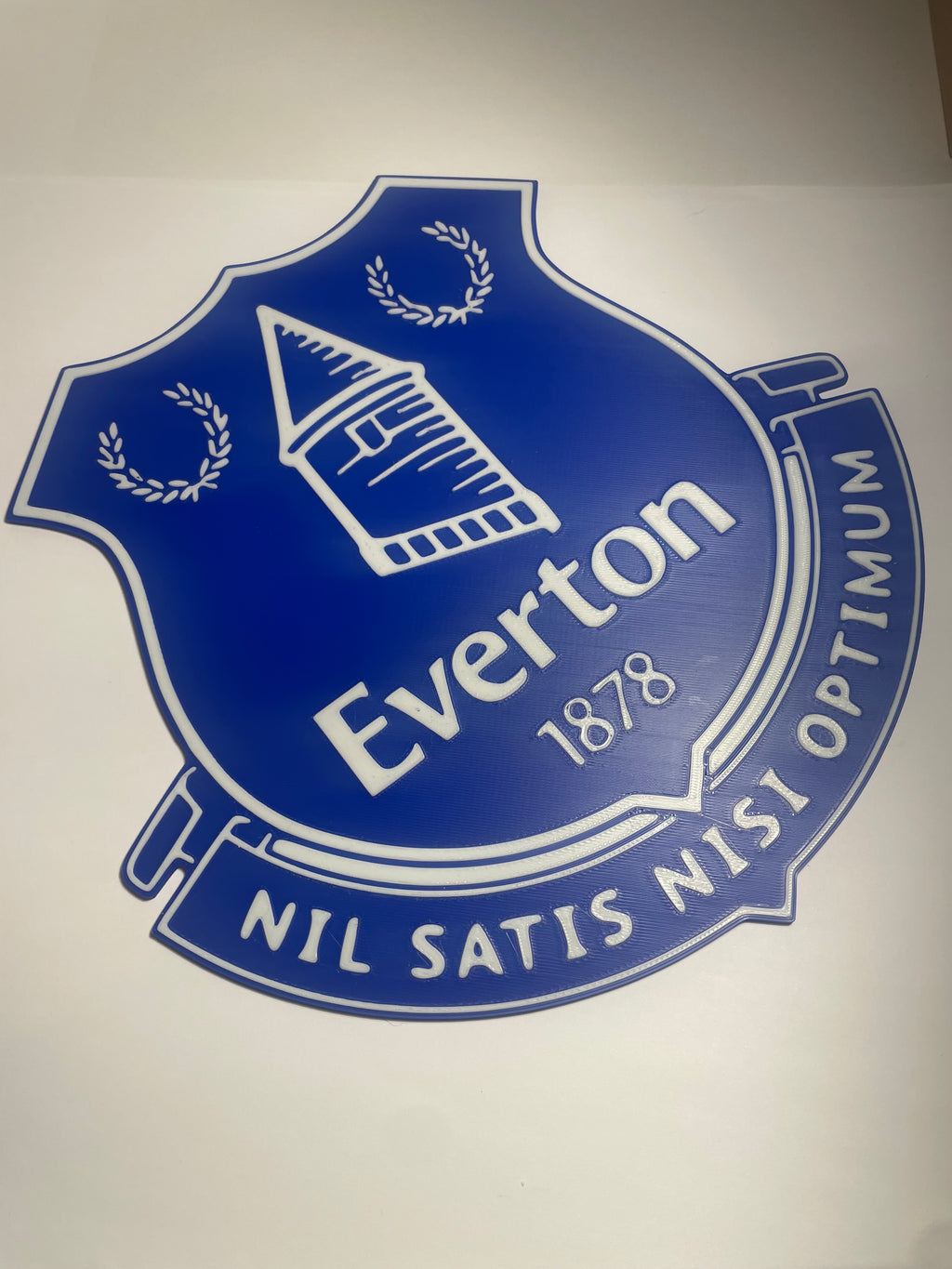 Everton badge 3D wall art