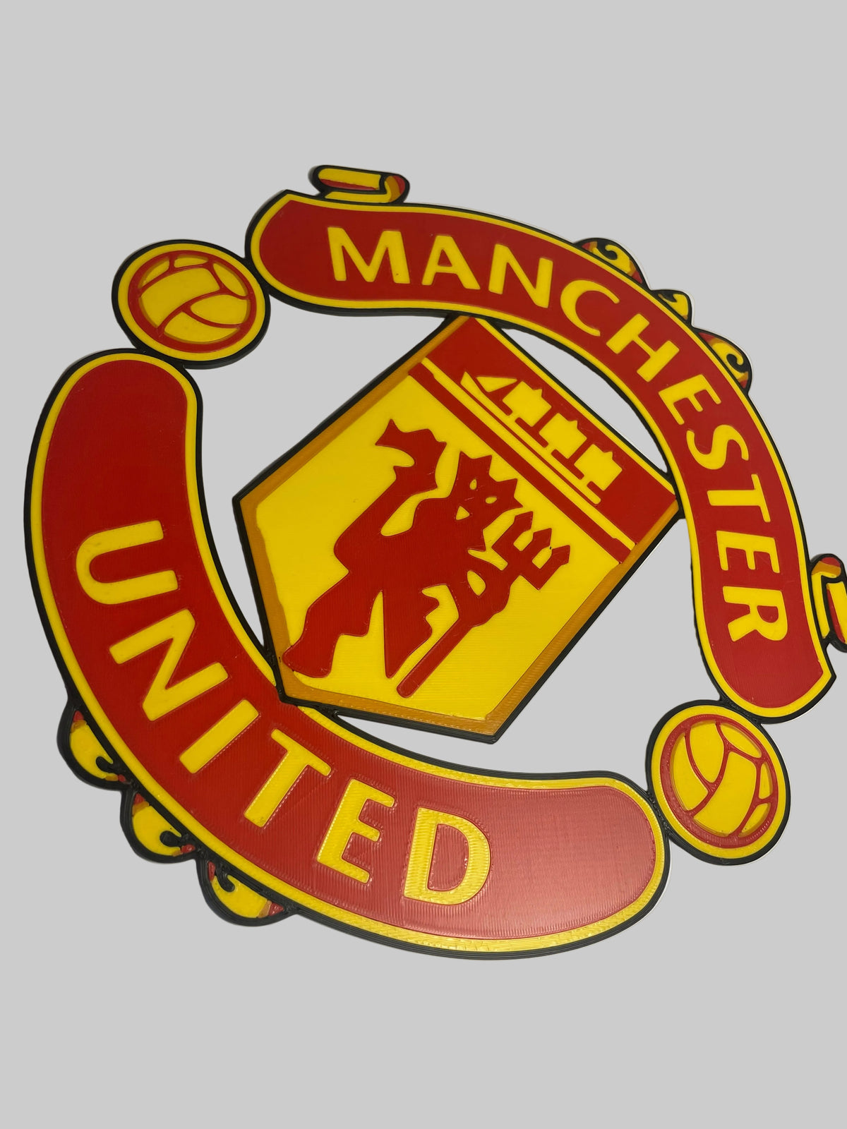 Manchester United badge 3D wall art