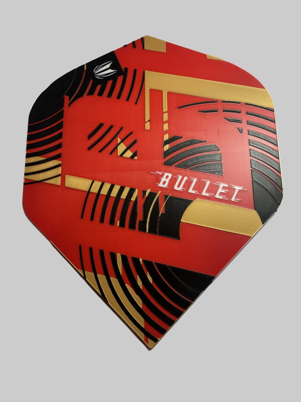 The Bullet Stephen Bunting Giant Replica Dart Flight – 3D Wall Art