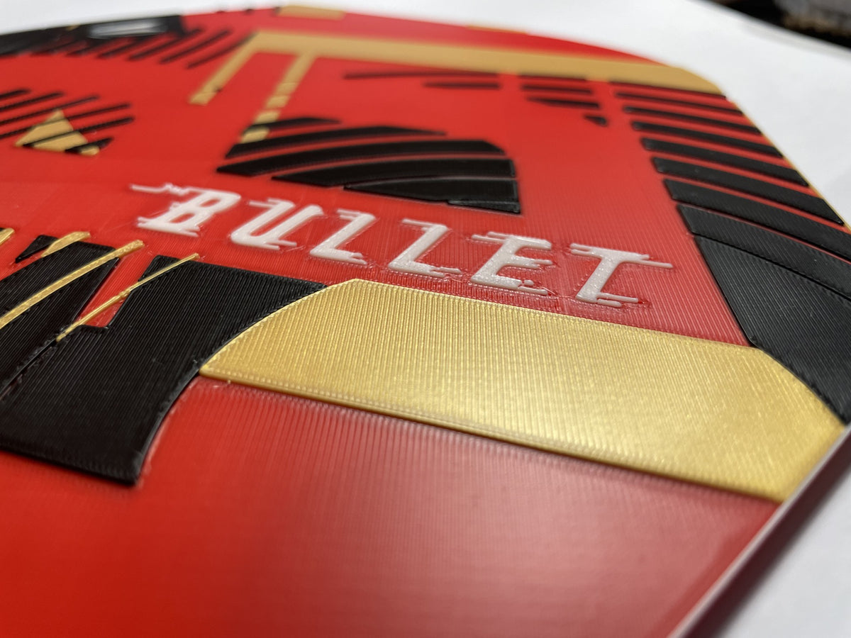 The Bullet Stephen Bunting Giant Replica Dart Flight – 3D Wall Art