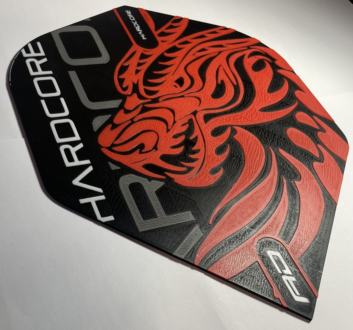 Jonny Clayton Giant Replica Dart Flight – 3D Wall Art