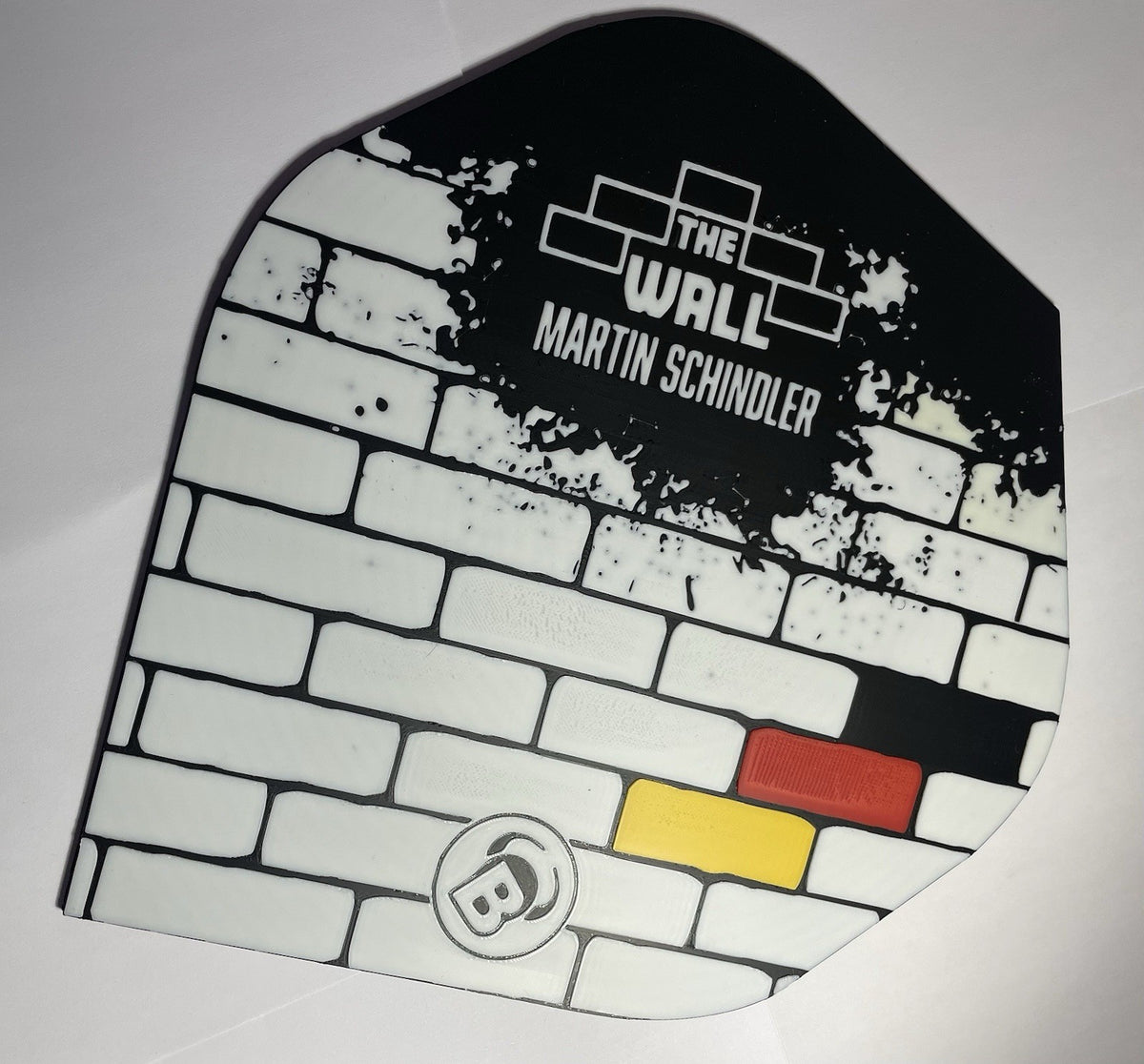 The Wall Martin Schindler Giant Replica Dart Flight – 3D Wall Art