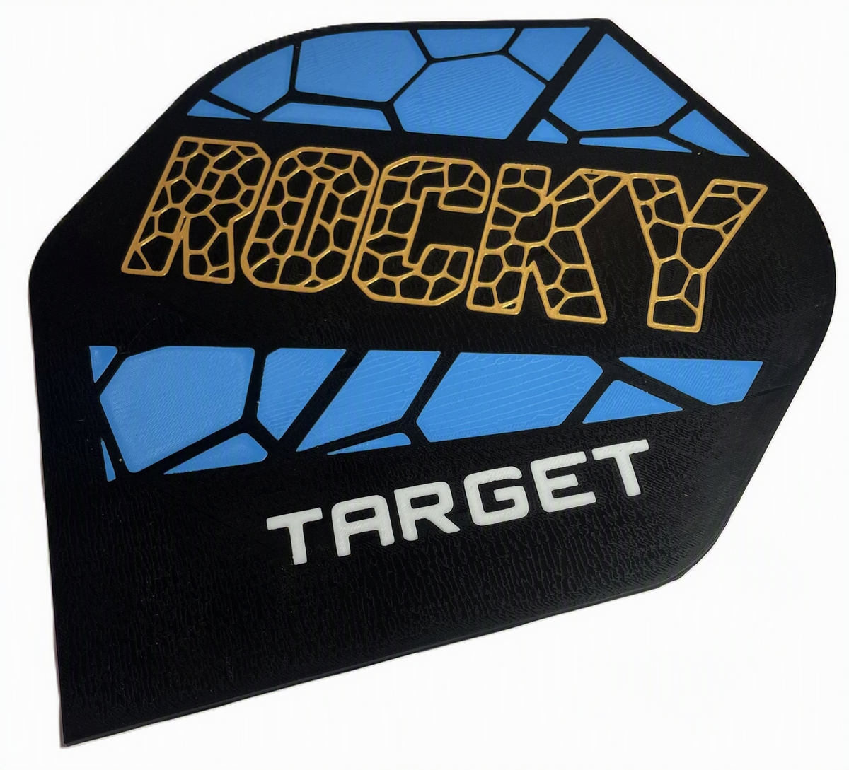 Rocky Josh Rock Giant Replica Dart Flight – 3D Wall Art